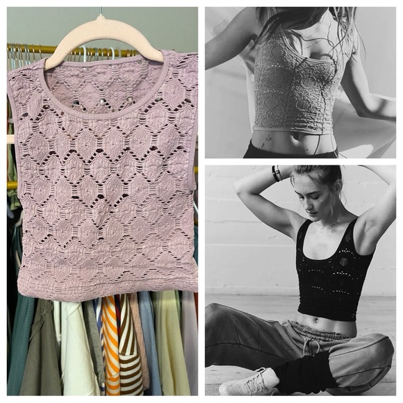 Free People Serenity Crochet Cami🌸 - Picture 2 of 3